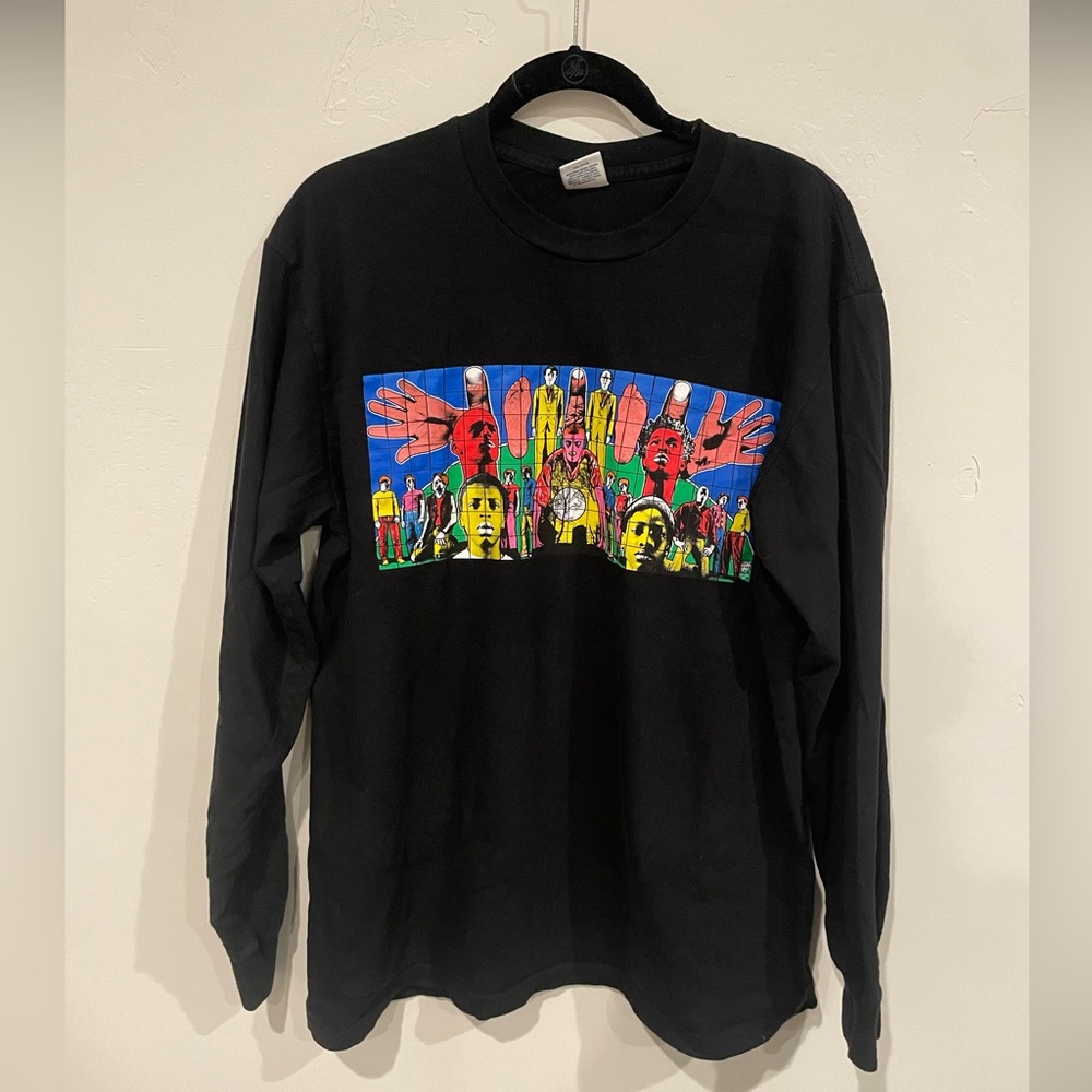SUPREME Gilbert & George DEATH AFTER LIFE L/S Tee Sz-L